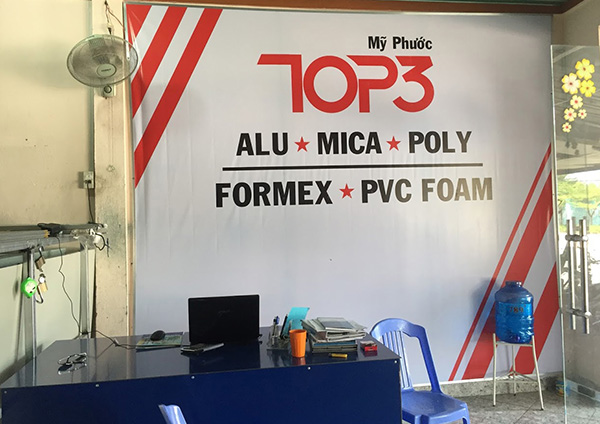 đại lý vật tư quảng cáo