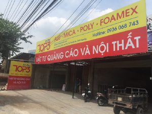 đại lý vật tư ngành quảng cáo